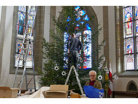 Es weihnachtet in St. Crescentius (Foto: Karl-Franz Thiede)